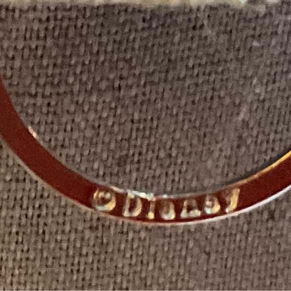 Disney : Silver plated Mickey head shaped earrings. Approximate one inch in size - Picture 8 of 8